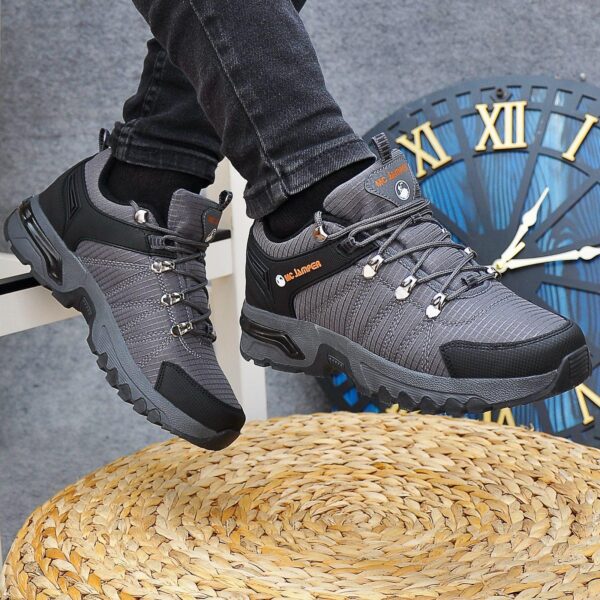 Unisex Gri Siyah Trekking Outdoor Bot 2256