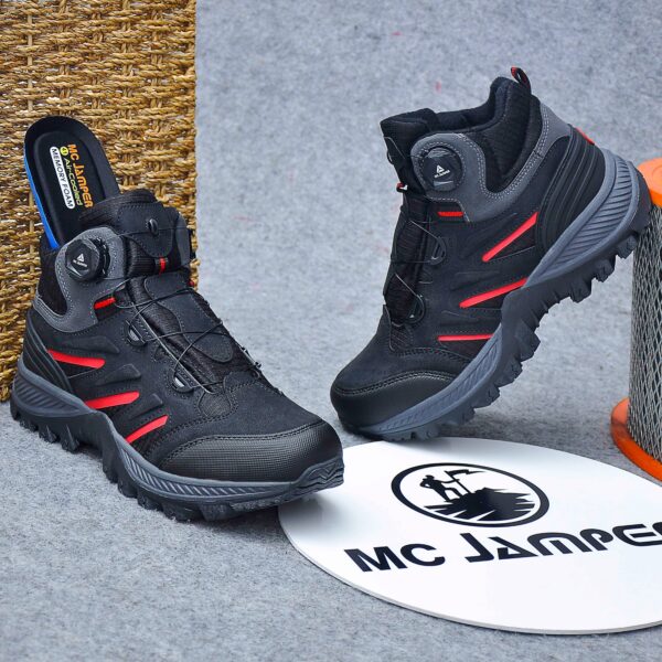 Unisex Siyah Kırmızı Akıllı Bağcık Outdoor Bot 2299