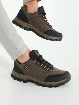 Unisex Vizon İçi Kürklü Kaymaz Taban Trekking Bot