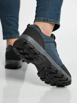 Lacivert İçi Kürklü Kaymaz Taban Trekking Bot X5 - Görsel 4