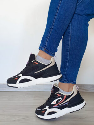 Siyah Somon Günlük Spor Ayakkabı Sneaker 5979 - Görsel 3