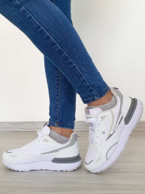 Beyaz Günlük Spor Ayakkabı Sneaker 5979 - Görsel 2