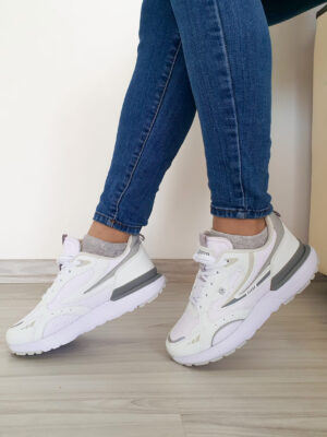 Beyaz Günlük Spor Ayakkabı Sneaker 5979 - Görsel 3