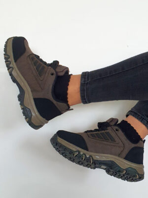Kahve Termo Kaymaz Taban Trekking Bot 3023 - Görsel 2