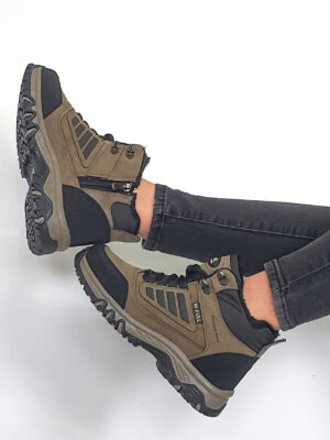 Vizon İçi Kürklü Termo Kaymaz Taban Outdoor Bot 3022 - Görsel 5