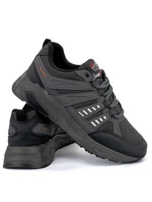 Unisex Hafif Günlük Spor Ayakkabı Füme - Görsel 2